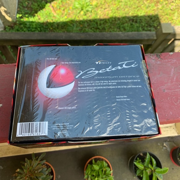 TiTech BetaTi Max Distance Golf Balls Brand New - Picture 3 of 4